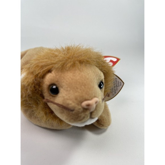 Ty Beanie Baby Roary the Lion 1996 - Retired Original - Picture 8 of 8